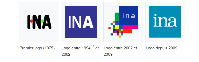 Identité visuelle de l'INA